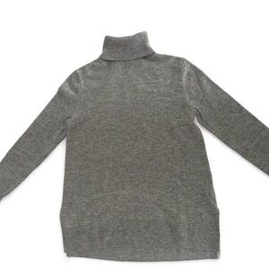 Gray Turtleneck Sweater
